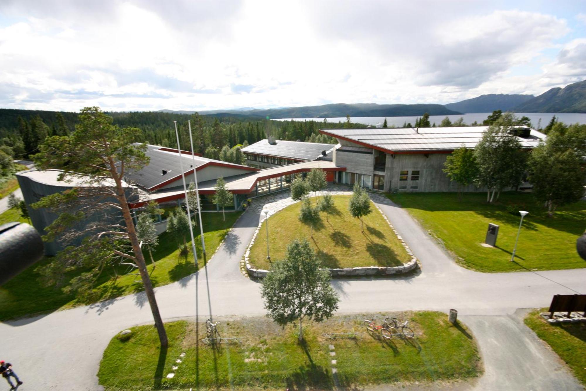 Rauland Vandrerhjem Akademiet Bagian luar foto